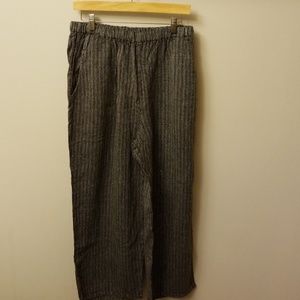 Great black flax pants!